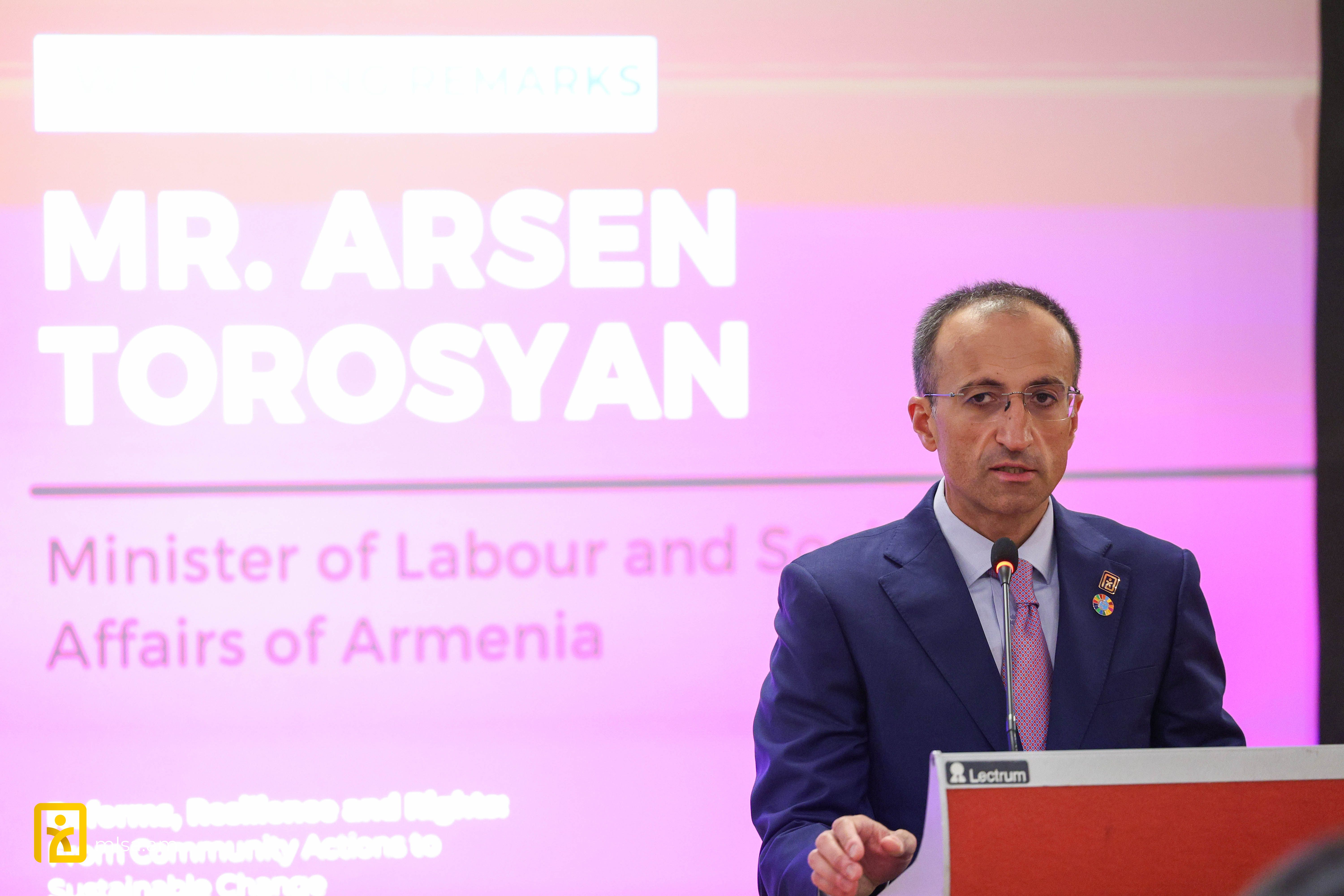 Minister Arsen Torosyan Participated in the Launch of the Regional “Lead4Peace” Program on Gender Equality and Women’s Empowerment