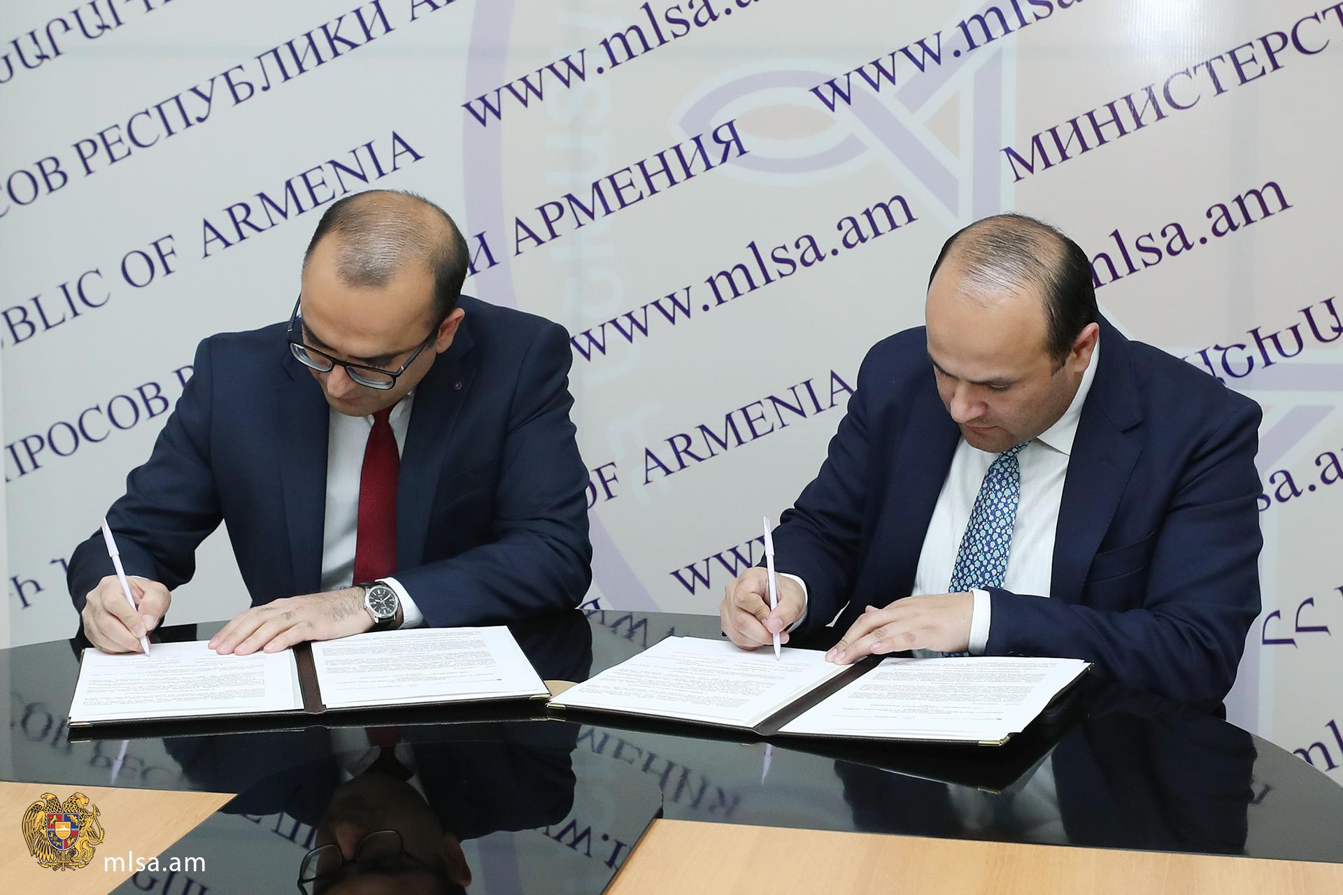 Փոխըմբռնման հուշագիր՝ ԱՍՀ նախարարության և «Նոր Նախիջևան» հիմնադրամի միջև