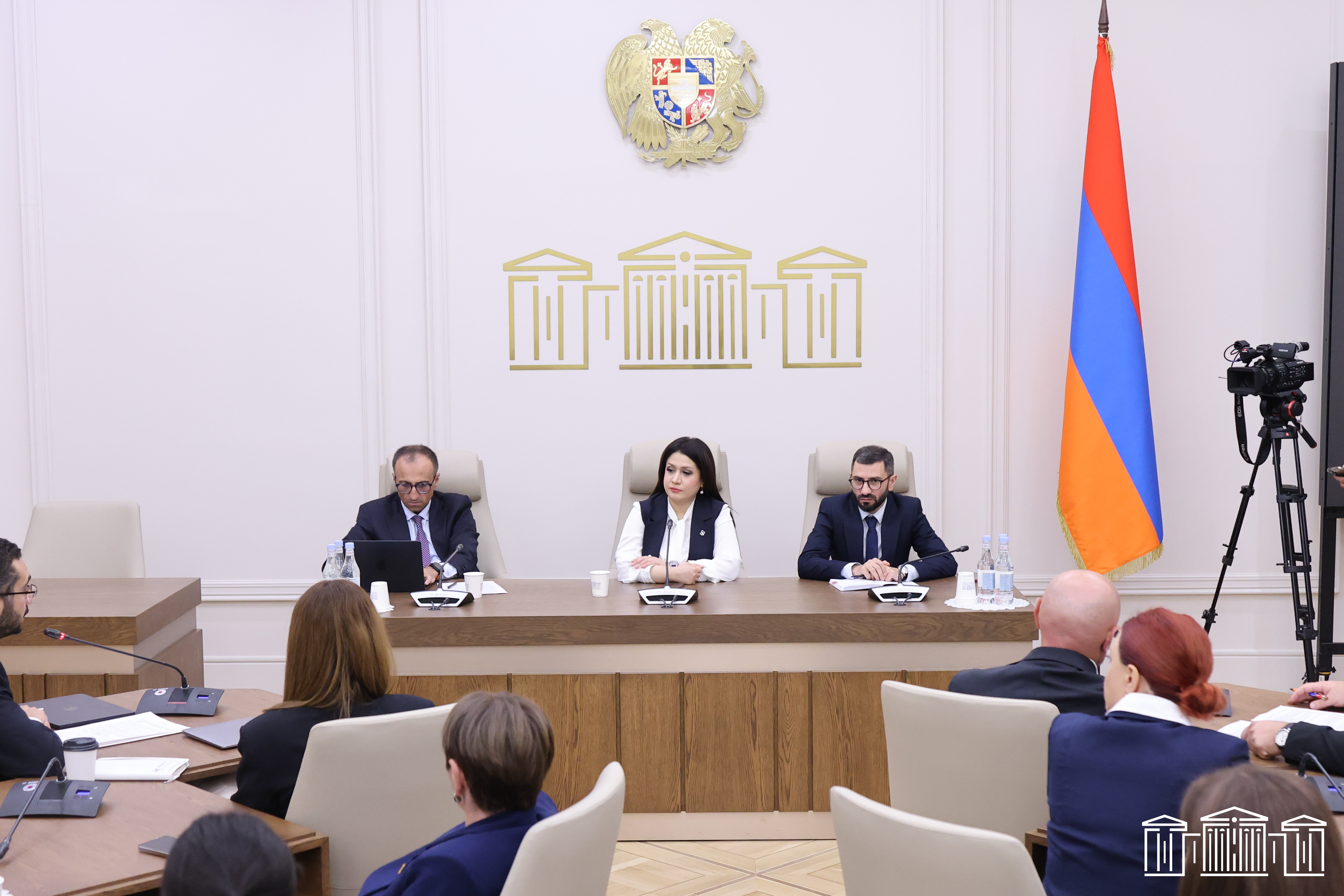 Նախարար Արսեն Թորոսյանն ԱԺ-ում մասնակցել է Ղարաբաղից տեղահանված անձանց խնդիրների վերաբերյալ աշխատանքային քննարկմանը